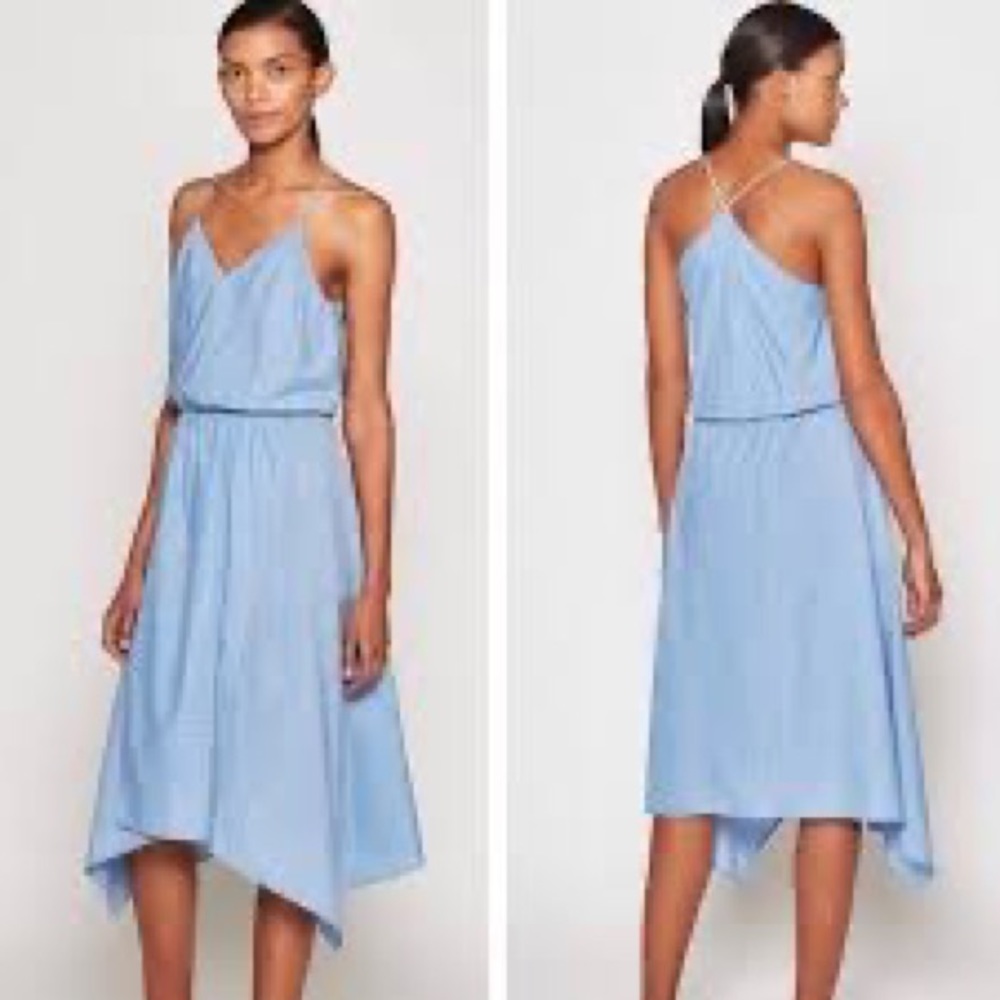 JOIE NWT HEPZIBAH DRESS FRENCH CHAMBRAY